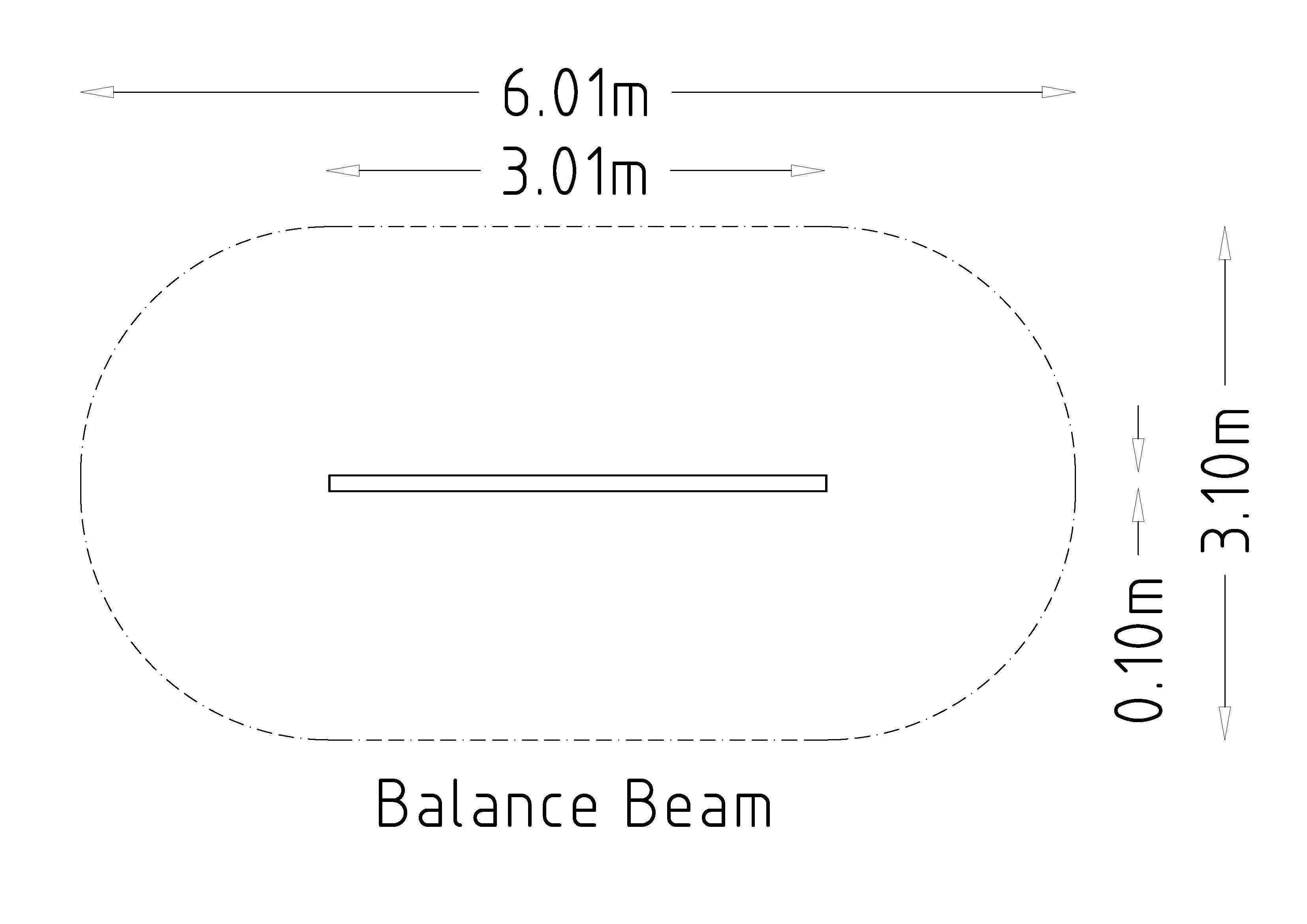 Inshape Balance Beam
