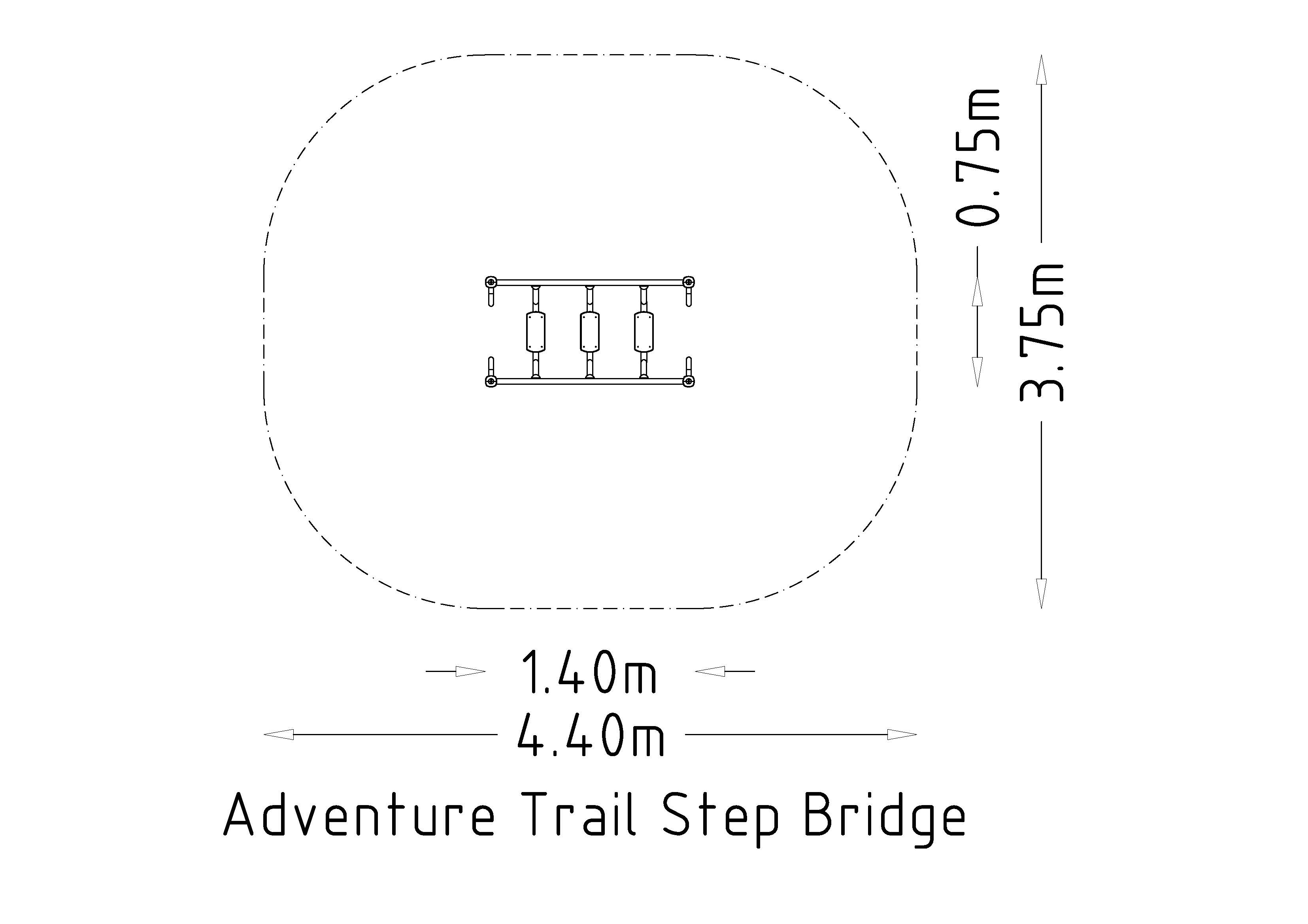Adventure Trail Step Bridge